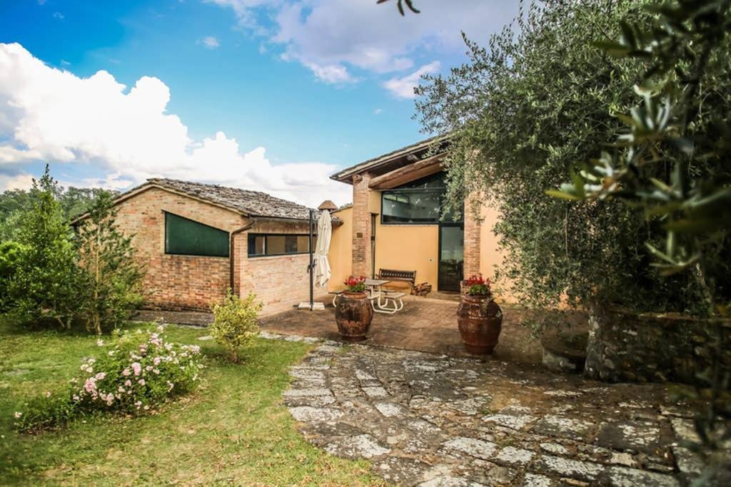 Villa Capannina Vico d'Arbia ภายนอก รูปภาพ